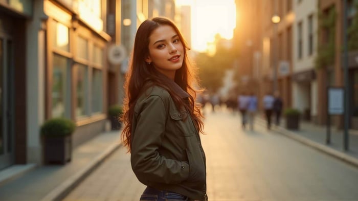 How to style a green jacket outfit for every season by Vespera The Label