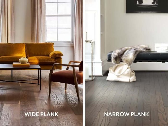 Precise vs Pristine: Narrow or Wide-Plank Hardwood Floors