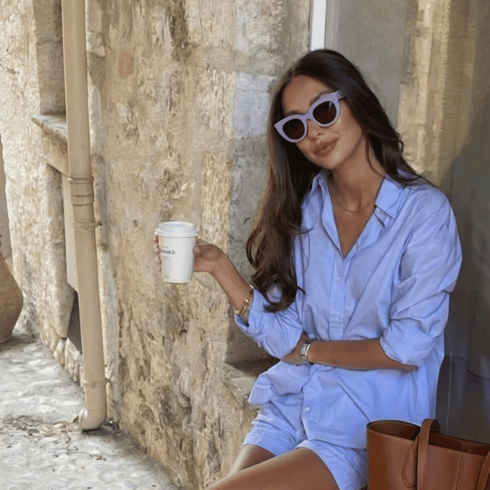 purple sunglasses for women luxury acetate frames by Anea Hill Lily style lavender color