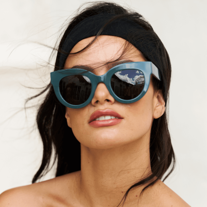 Green the Wind sunglasses by Anea Hill