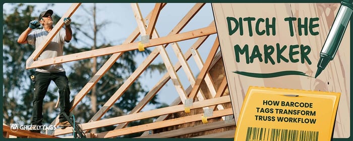 Ditch the Marker: How Barcode Tags Transform Truss Workflow