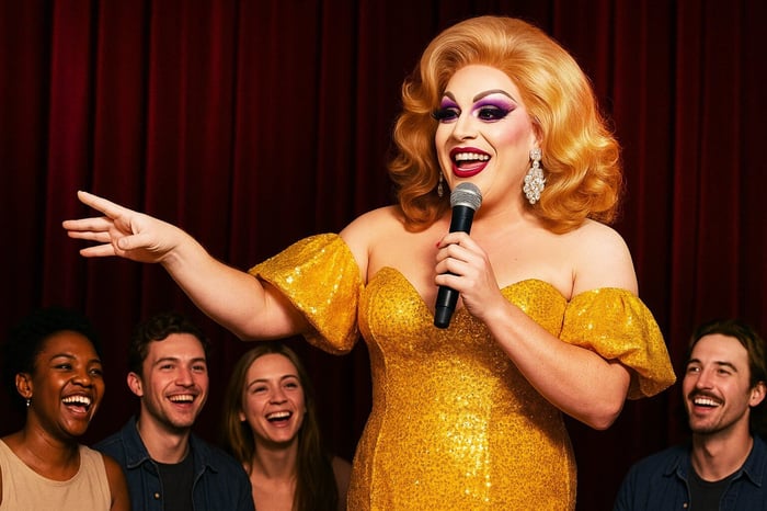 Drag Queen Performing Art