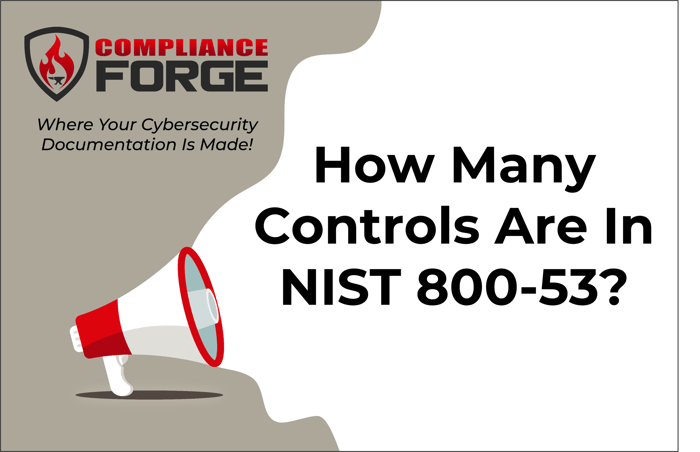 How many controls are in NIST 800-53 R5?