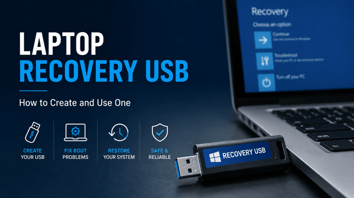 laptop recovery usb