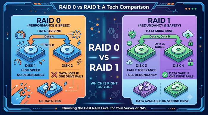 raid 0 vs raid 1