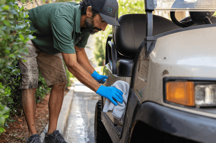 How To Easily Restore Your Golf Cart - Keep Your Golf Cart Looking Brand New