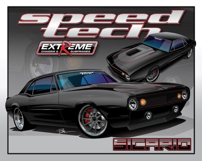Sicario, ’67 Camaro built by Speedtech