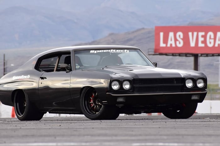 Alan Miller Takes 2nd at Muscle cars At The Strip 2019