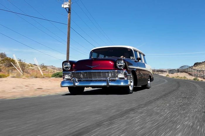 The Ultimate Touring Classic: JRW Rods and Customs’ 1956 Wagon with SpeedTech Performance Suspension