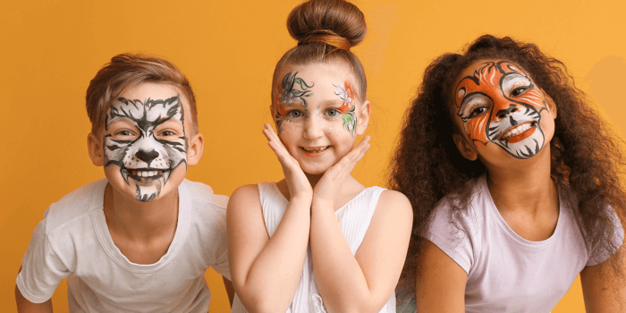 best non-toxic face paints for kids for Halloween 2025 costume makeup ideas