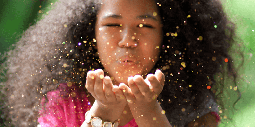 eco friendly Valentine glitter ideas using biodegradable glitter for kids