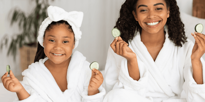 Kids skincare routine with simple morning and night steps by age