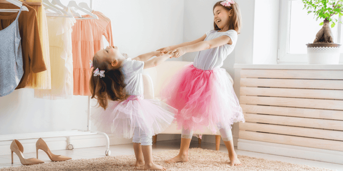 non-toxic play for kids with safe dress-up and clean beauty play