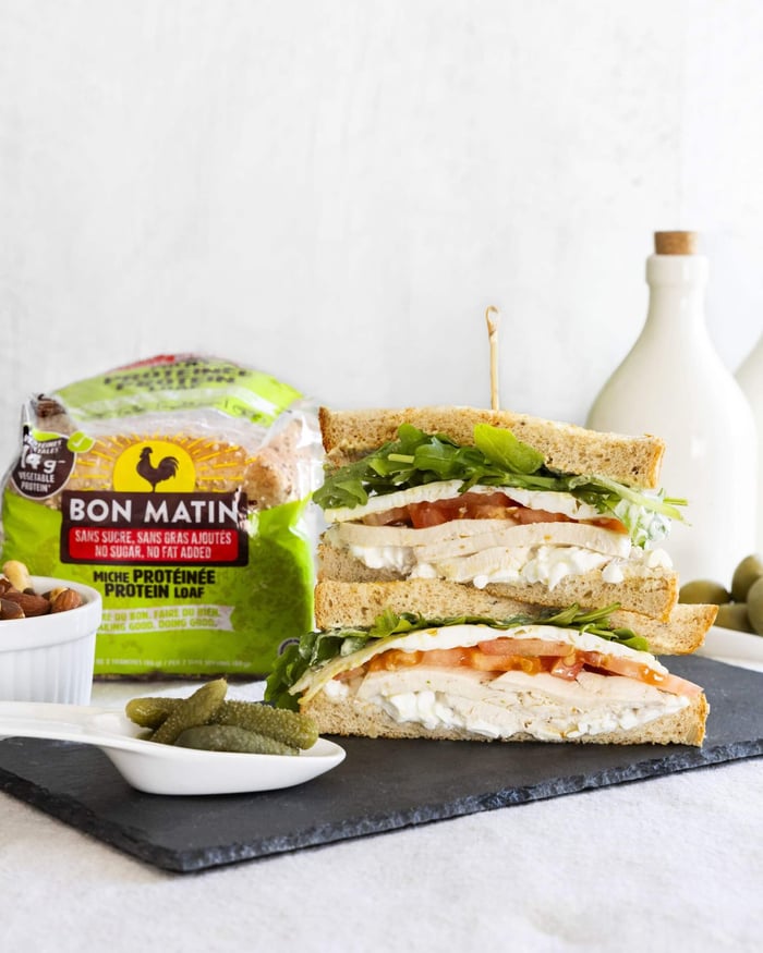 Sandwich du papa costaud