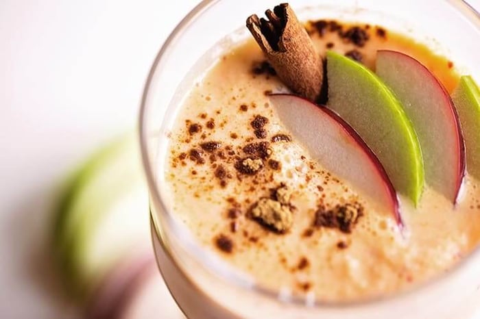 Smootie pommes et gingembre