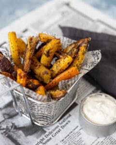 Frites de carottes nantaises