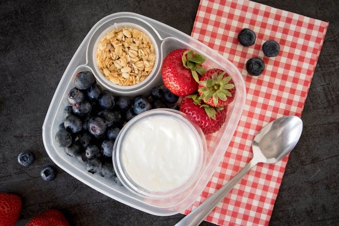 Boite déjeuner à emporter