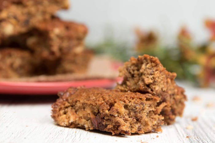 Barres aux dattes, noix et miel