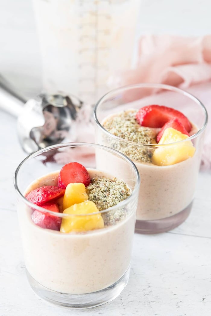 Smoothie Coupe Faim Ensoleillé