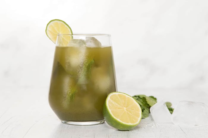 Mojito (sans alcool) au Go Matcha
