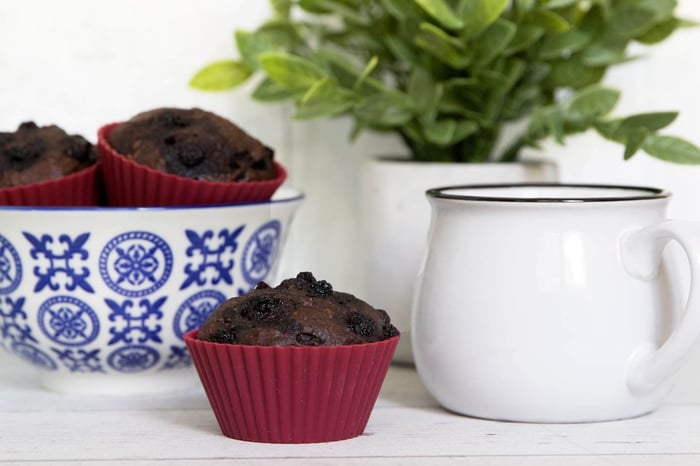 Muffins chocolat & bleuets