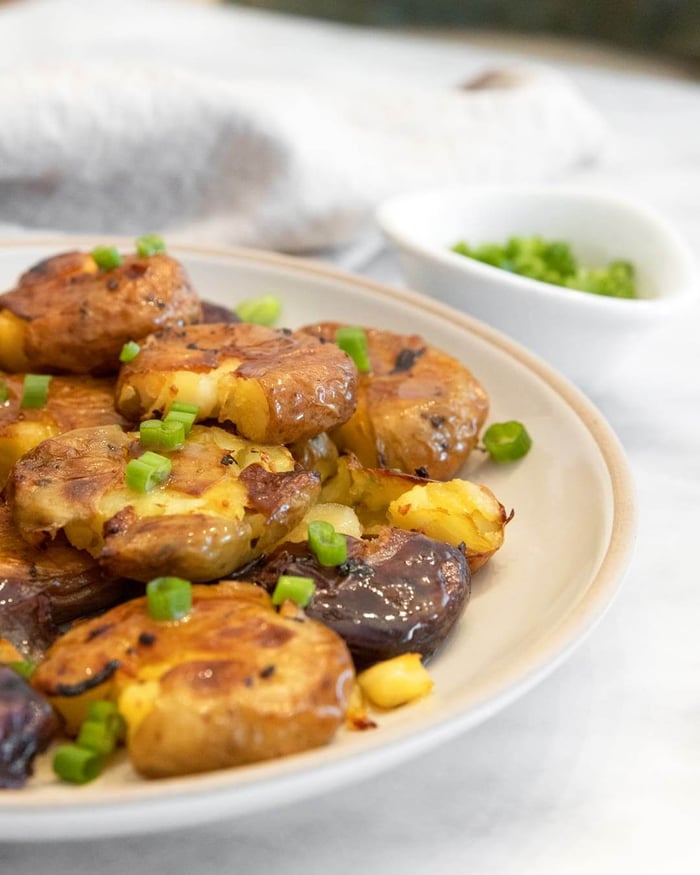 Patates écrasées au miel