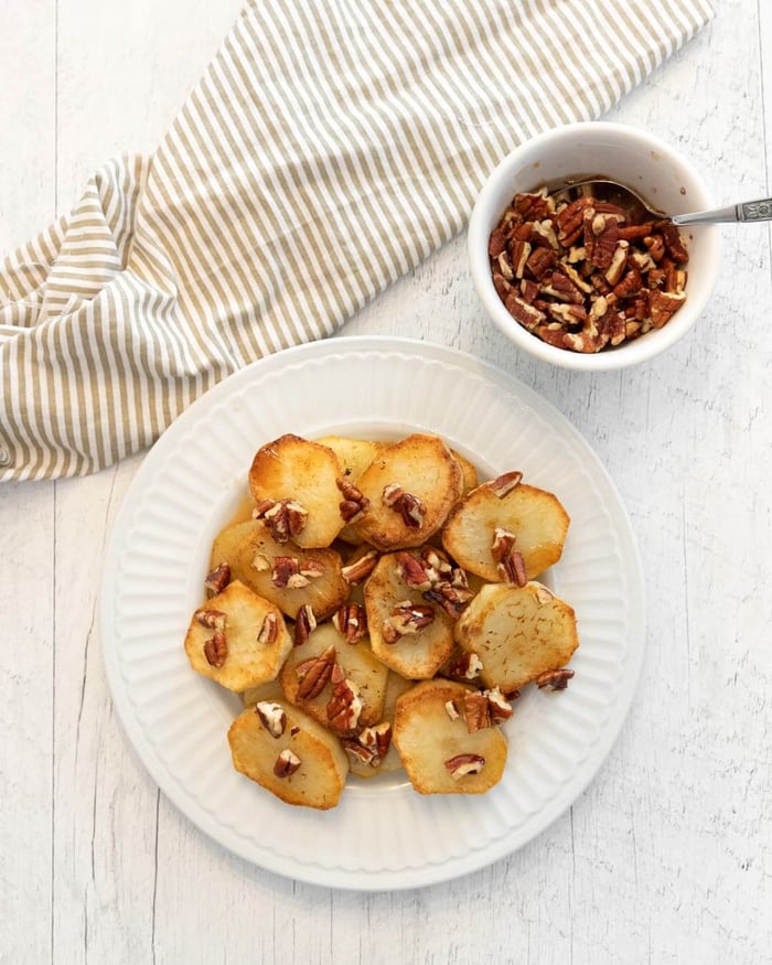 Patates à l’érable et aux pacanes