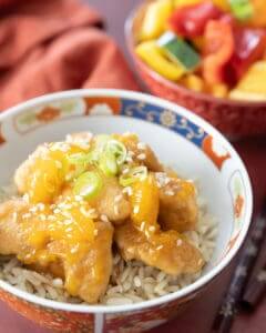 Poulet à la mandarine