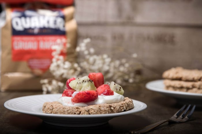 Pizza déjeuner à l’avoine Quaker