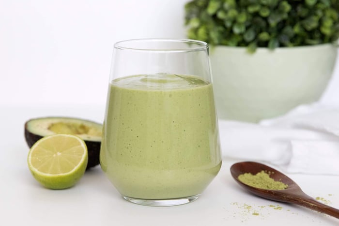 Smoothie vert Go Matcha!