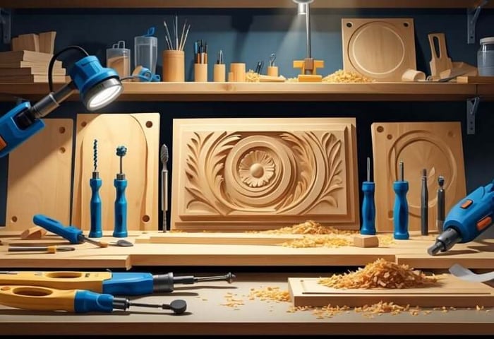 Rotary Tool Relief Carving