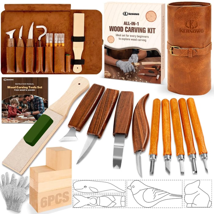 Wood Carving Kits for Beginners and Experienced Craftsmen in 2025