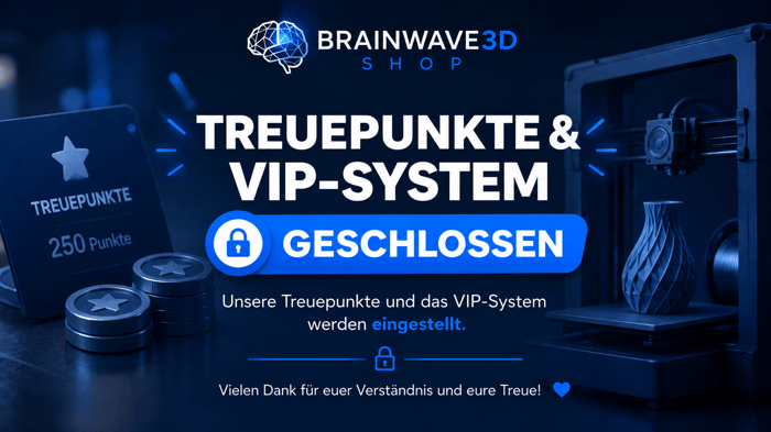 Wir haben unser Treuepunkte- und VIP-System geschlossen