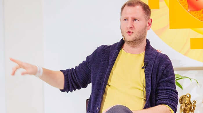 Marko C. Lorenz hinter den Kulissen