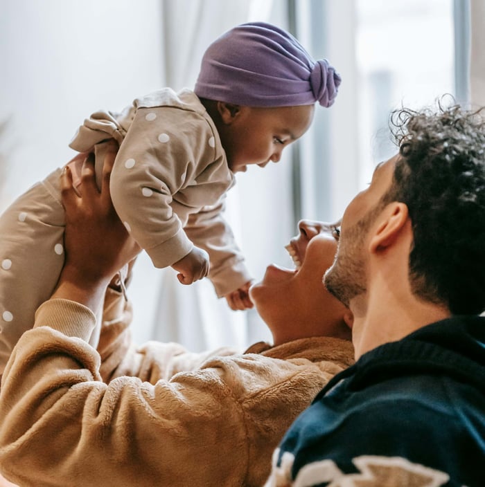 couple seems happy but debating divorce