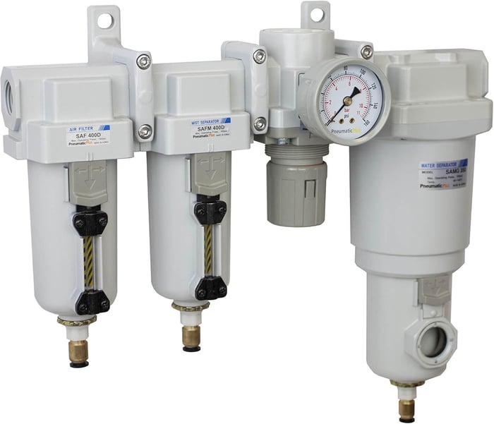 Product Spotlight: PneumaticPlus SAU470-N04DG-MEP 4-Stage Compressed Air Drying System