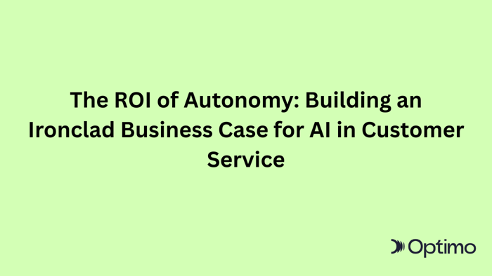 business case for AI in customer service
