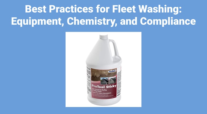 Best Practices for Fleet Washing: Equipment, Chemistry, and Compliance