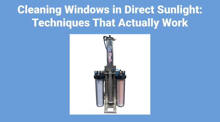 Cleaning Windows in Direct Sunlight: Techniques That Actually Work