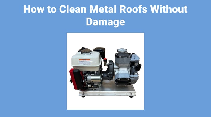 How to Clean Metal Roofs Without Damage