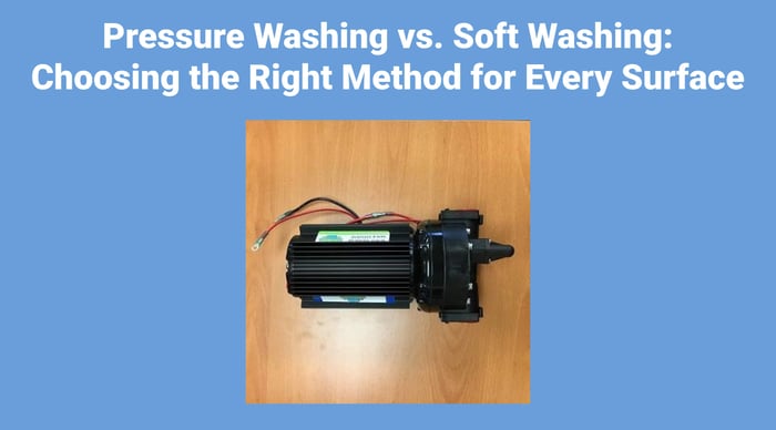 Pressure Washing vs. Soft Washing: Choosing the Right Method for Every Surface