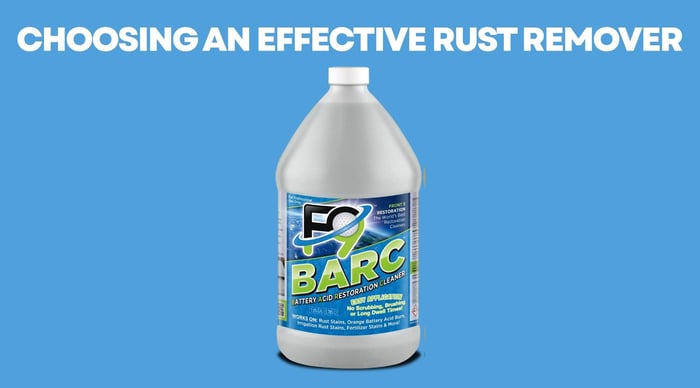 Choosing an Effective Rust Remover
