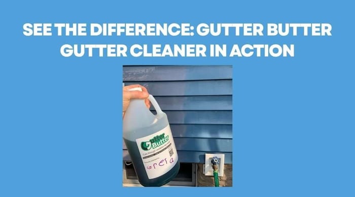 See the Difference: Gutter Butter Gutter Cleaner in Action