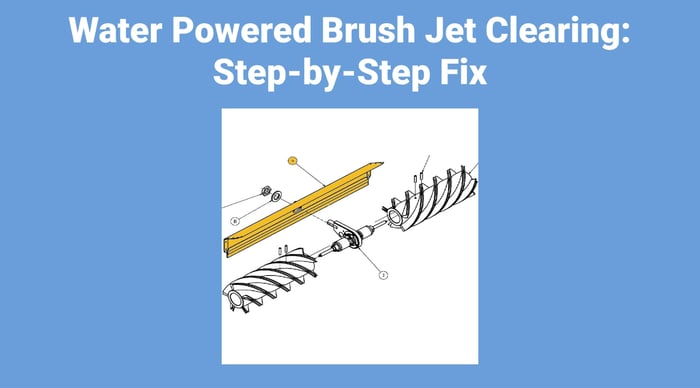 Water Powered Brush Jet Clearing: Step-by-Step Fix