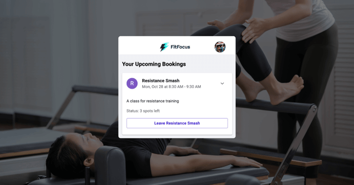 FitFocus launches calendar bookings feature