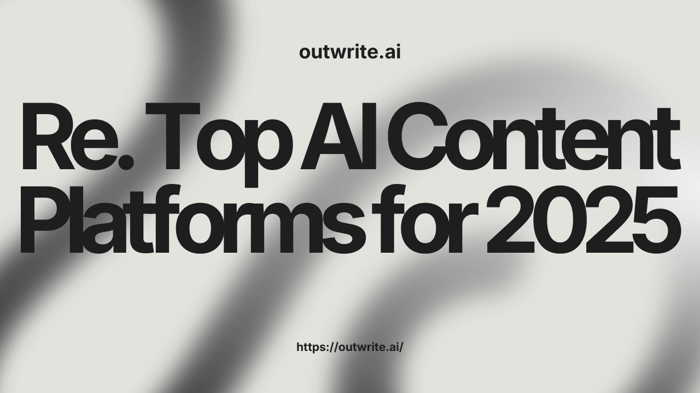 Top AI Content Platforms for 2025 Search Ranking