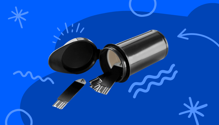 blood glucose testing strips