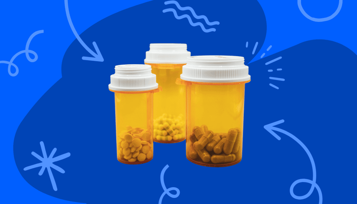 an image of a few containers of ed pills