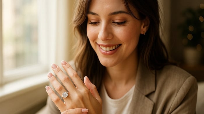 How To Pick the Perfect Wedding Band for a Trendy Cushion Cut Engagement Ring (And Why 2025 Is All About Unique Charm)