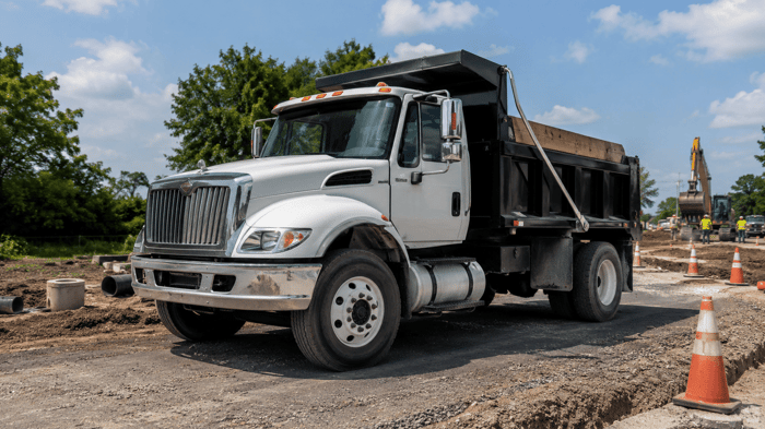 Dump truck for sale
